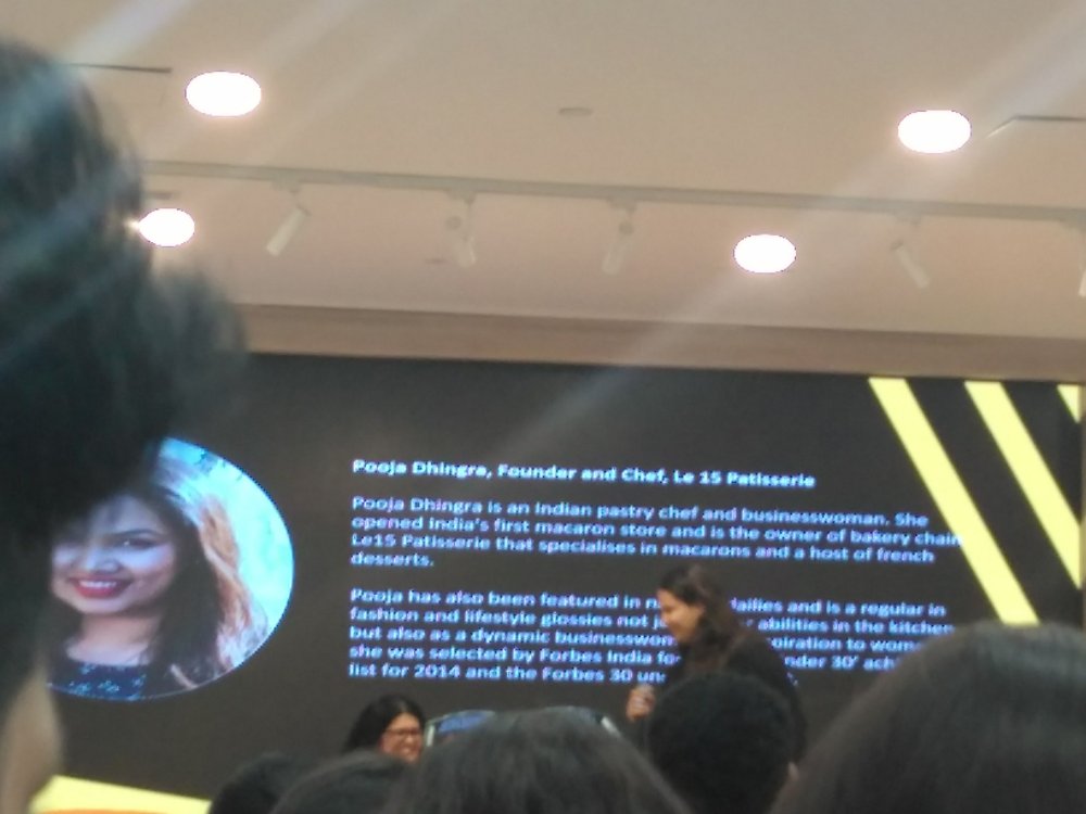 Pooja dhingra, founder of le15 patisserie