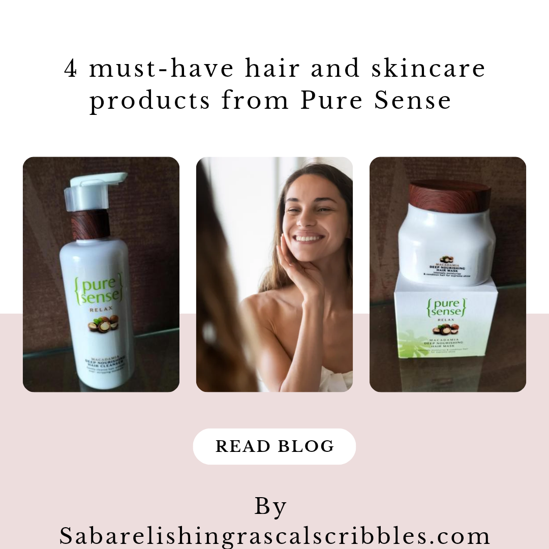 4 must-have hair & skincare products from Pure Sense – Saba scribbles