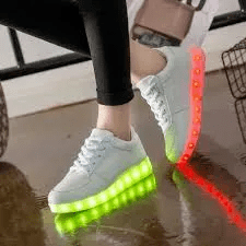 Smart LED shoes for girls 